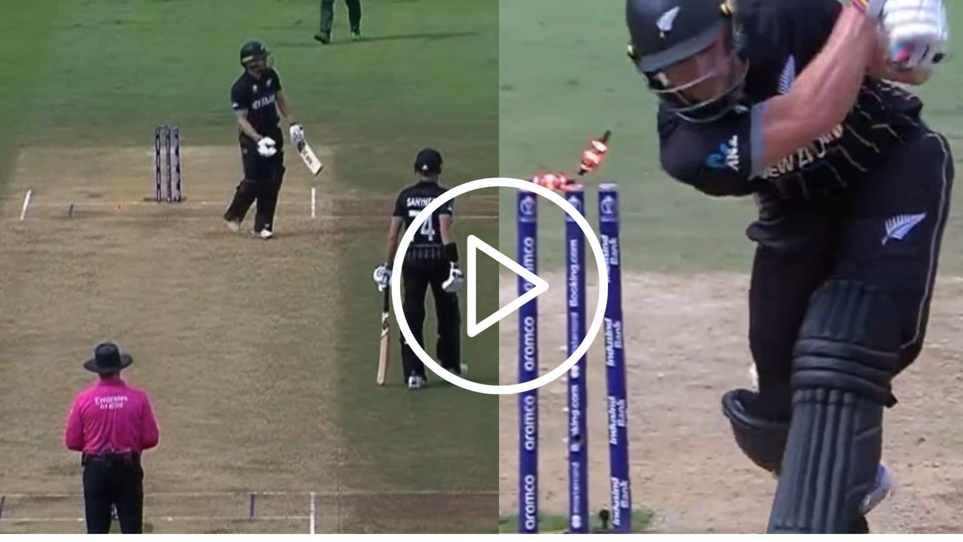 [Watch] Mohammad Wasim Jr Cleans Up Glenn Phillips With A Pacy Delivery